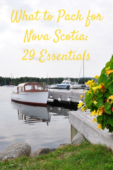 Here's what to pack for Nova Scotia's changeable weather and varied landscapes. East Coast Canada, West Coast Canada, East Coast Vacation, Nova Scotia Travel, Cabot Trail, Lots Of Layers, East Coast Travel, East Coast Road Trip, Eastern Canada