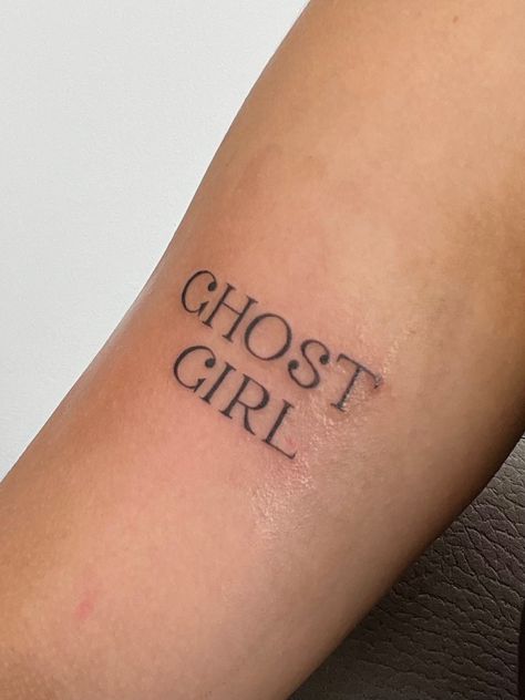 #ghostgirl #lilpeeptattoo Lady Ghost Tattoo, Ghostly Tattoo Ideas, Girly Ghost Tattoo, Ghost Girl Tattoo, Pheobe Bridgers Ghost Tattoo, Ghost Girl Tattoo Lil Peep, Tattoo Ghost, Ghost Girl, Girl Tattoo