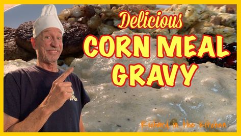 Cornmeal Gravy Recipe, How To Make Cornmeal, Homemade Gravy Recipe, Giblet Gravy, How To Make Gravy, Corn Meal, Mexican Corn, Homemade Gravy, Brick Oven