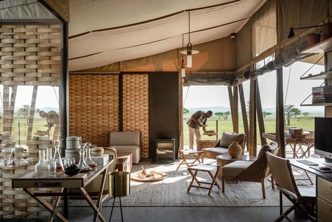 Sabora Tented Camp | Grumeti, Tanzania | Singita Tented Camp, Luxury Safari Lodge, Safari Camp, The Great Migration, Luxury Safari, Luxury Tents, Safari Lodge, Living On The Edge, Tent Camping