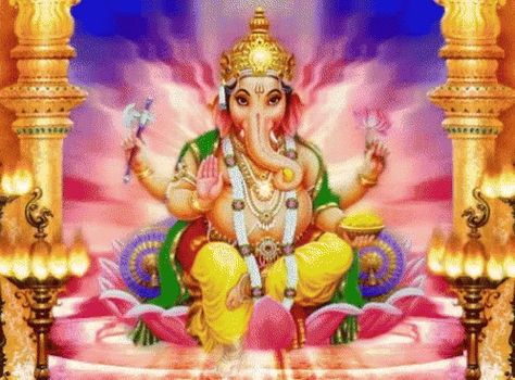 Hindu Gods GIF - Hindu Gods - Discover & Share GIFs Happy Ganesh Chaturthi Wishes, Ganesh Puja, Sri Ganesh, Shree Ganesh, Shri Ganesh, Ganesh Images, Happy Ganesh Chaturthi, God Shiva, Hindu Festivals