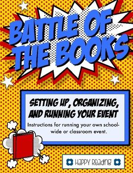 Are your students in a reading slump and need some motivation? Battle of the Books will do it! Battle of the Books is a highly engaging reading incentive program that is perfect for the classroom or as a school wide event. We know as educators that the more students read, the better their outcomes are in fluency, word decoding, vocabulary acquisition, and more. This program infuses some competition and excitement into what we hope children are doing already: reading a lot and reading with purpos School Wide Reading Initiatives, Battle Of The Books Elementary, Battle Of The Books Ideas, School Wide Reading Incentive Program, Reading Incentives Elementary, Reading Contest, Battle Of The Books, Literacy Week, Reading Interventionist