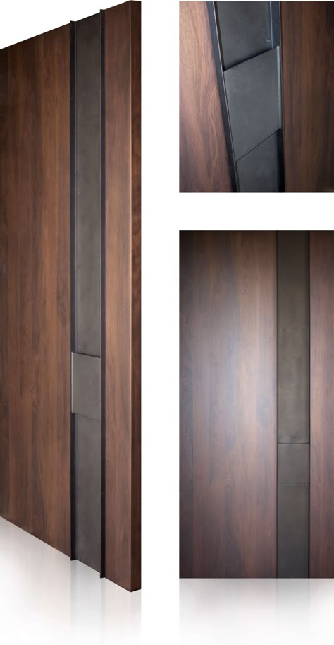 Pivot Doors—A Creative Function : Sun Mountain Door House Main Door, Flush Door Design, Modern Entrance Door, Modern Wooden Doors, Door Handle Design, Wooden Main Door, Home Door Design, Modern Entrance, Doors Interior Modern