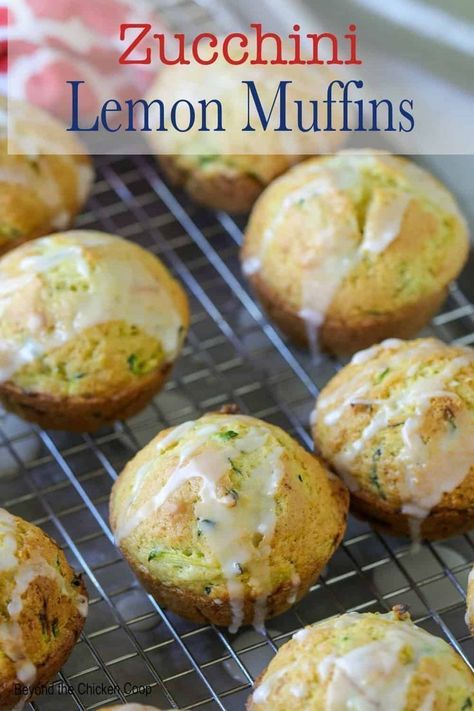 Start your day with a burst of freshness by indulging in these homemade lemon zucchini muffins – a delicious breakfast, brunch, or snack! Baking up a batch of these treats is easy and quick, making them the perfect choice for those looking for a simple yet delectable recipe. These muffins combine the zing of lemon with the subtle crunch of zucchini, delivering a delightful flavor combination that's sure to brighten your day. Save this healthy muffin recipe for spring or summer! Lemon Zucchini Muffins, Use Up Zucchini, Zucchini Bread Muffins, Lemon Muffin Recipes, Zucchini Muffin Recipes, Lemon Zucchini, Healthy Muffin Recipes, Lemon Muffins, Homemade Muffins