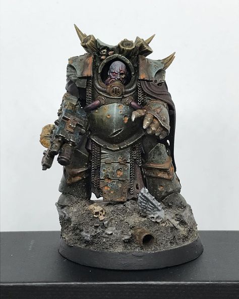 40k Kitbash, Plague Marines, Chaos Legion, Space Marine Art, Space Hulk, Warhammer 40k Figures, Futuristic Armour, Warhammer Figures, 40k Models