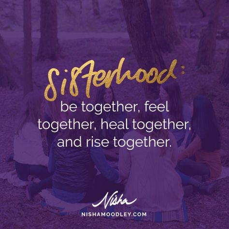 If your heart has ever felt broken by a sister - and whose hasn't? - this is for you. Let's repair our sisterhood. Black Women Friendship Quotes, Sisterhood Quotes Inspirational, Sister Circle Ideas, Motto For Sisterhood, Goddess Ceremony, Womens Circles, Sisterhood Aesthetic, Spirit Tribe, Welcome Sister