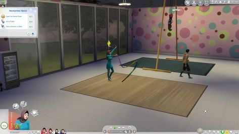 the sims 4 gymnastic rhythmic fuctional | Patreon Sims 4 Cc Gymnastics Equipment, Sims 4 Gymnastics Cc, Sims 4 Gymnastics, Sims 4 Ballet Cc, The Sims 4 Cc Patreon, Sims 4 Cc Patreon, Cc Sims, Snacks Recipes, Sims 4 Cc