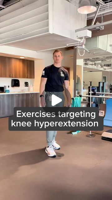 Dr. Chris McElderry | Neurologic Clinical Specialist on Instagram: "🦵Here are a few exercises I’ve used over the years to help with knee hyperextension or a extension thrust we call it and motor control of the knee joint! 

1. prowling or crouched walking 
2. Terminal knee extension (TKE) 
3. Lateral excursion/slider/star pattern (many names 😂)

📚 This is only one RCT study, so I’m not saying there’s high-level evidence out there for this, but the incorporation or addition of these into a comprehensive routine, or adding them to a home program (if appropriate) can’t hurt! 

🙋‍♂️ Have you ever tried crouched walking or “prowling” yourself or with your patients? 

📖 Reference: 
Dalal KK, Joshua AM, Nayak A, Mithra P, Misri Z, Unnikrishnan B. Effectiveness of prowling with proprioceptive Knee Hyperextension Exercises, Knee Mobility, Star Pattern, High Level, Over The Years, The Knee, Walking, Pattern, Instagram