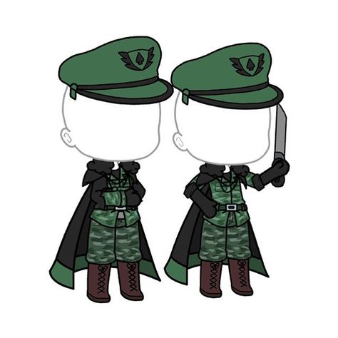 Gacha Life Uniform Ideas, Videogame Ideas, Job Uniform, Army Outfit, Police Outfit, Job Clothes, Army Clothes, Gacha Clothes, Doctor Outfit