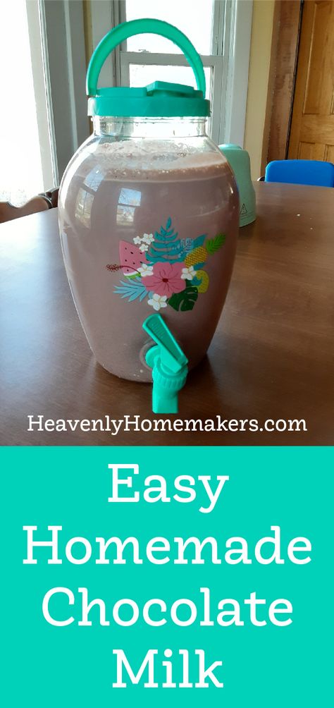 Homemade Chocolate Milk, Chocolate Milk Recipe, Best Chocolate Milk, Easy Burrito Recipe, Homesteading Recipes, Milk Chocolate Recipes, Flourless Brownies, Coffee Milkshake, Homemade Spice Mix