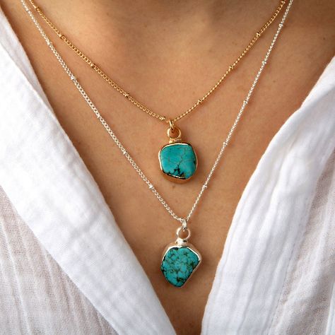 Silver turquoise jewelry