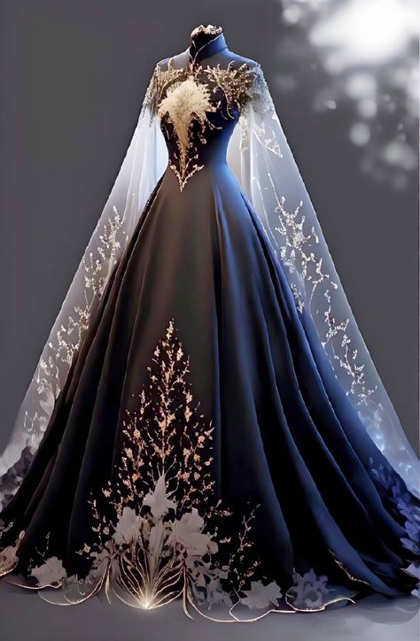 Wedding Dresses Blue, Chinese Fancy Dress, Ancient Dress, Fairytale Gown, Luxurious Dresses, Gowns Dresses Elegant, Fancy Wedding Dresses, Fashion Sketches Dresses, Fashion Illustration Dresses