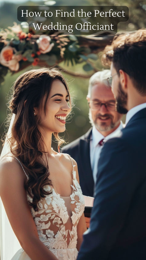 bride and groom with their officiant Officiate A Wedding, What Questions, What If Questions, Wedding Officiant, Ideal Wedding, The Perfect Wedding, Questions To Ask, Country Wedding, Perfect Wedding