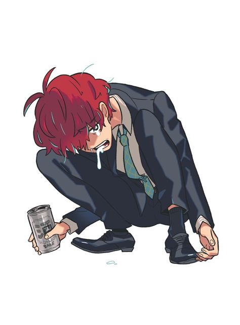 Holding Mic Reference, Mic Reference, Holding Microphone, Doppo Kannonzaka, Hanged Man, Hypnosis Mic, Guy Drawing, Art Style Inspiration, Sleep Deprivation