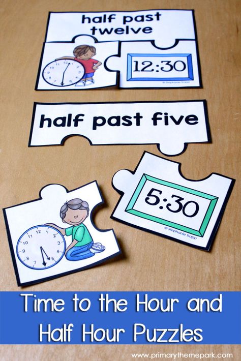 Measure Activities, Primary School Activities, Telling Time Activities, Activities For First Grade, Telling Time To The Hour, Mental Maths, Missing Addend, Time To The Hour, Time Lessons