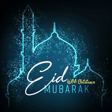 People around the world celebrate Eid and wish each other a very happy Eid Mubarak. WM Originals wishes everyone Eid Mubarak #EdiMubarak #Edi2020 #EidMubarak2020 Eid Mubarak Animation, Best Eid Mubarak Wishes, Eid Mubarak Gif, Happy Eid Ul Fitr, Eid Mubarak Messages, Eid E Milad, Business Wishes, Eid Mubarak Stickers, Eid Day