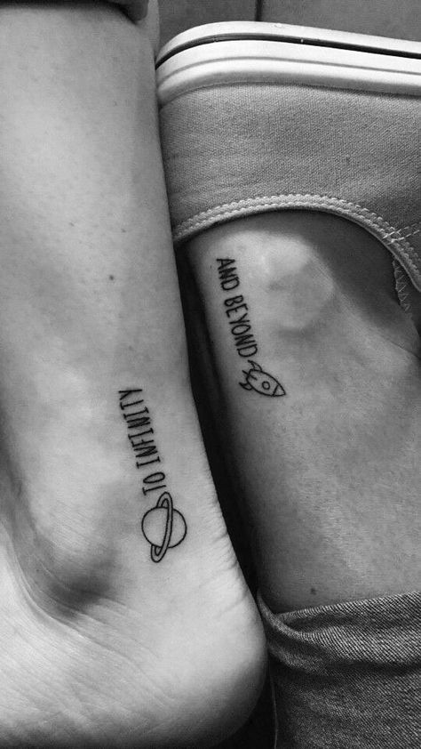 Brother And Sister Tattoo Ideas, Friend Tattoos Small, Sister Tattoo Ideas, Partner Tattoos, Twin Tattoos, Sister Tattoo, Couples Tattoo Designs, Sibling Tattoos, Inspiration Tattoo