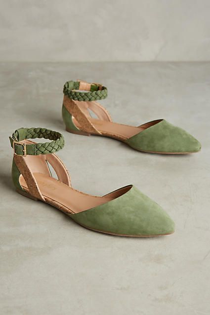 Farylrobin Braided D'Orsay Flats Bold, empowering and fun are the three words that best describe Farylrobin. Afflink. Toe Post Sandals, Cute Flats, Womens Shoes High Heels, White Solid, Flats Sandals, Summer Styles, Green Shoes, Winter Mode, If The Shoe Fits