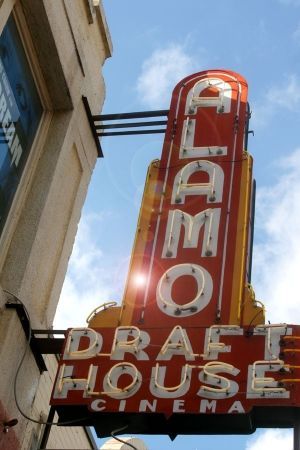 Alamo Drafthouse Cinema, Things To Do In Austin, Alamo Drafthouse, Visit Austin, Lightroom Photo, The Alamo, Old Signs, Texas Travel, Photoshop Art