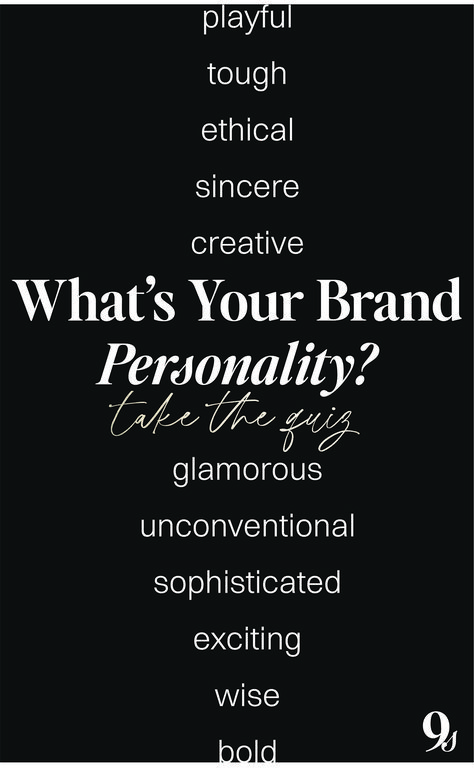 How would you describe your brand? Timeless and elegant? Tough and unconventional? Or does it depend on the day and your mood? These adjectives are more than just catchphrases. Using brand personality to guide how your brand looks, acts, and sounds is the secret to consistency. And because consistent brands earn 33% more, identifying your brand personality literally puts money in your pocket. Head over to Branded to the Nines and take my quiz to get the scoop on your personality! Brand Personality Adjectives, Adjectives With Meaning, Personality Adjectives, Brand Strategy Design, Brand Personality, Strategy Design, Dream Clients, Dream Client, The Nines