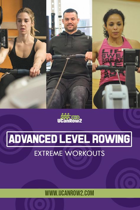 UCanRow2's extreme indoor rowing workouts for advanced level rowers. These workouts is a mix of rowing and body weight exercises that will help you increase your rowing game and make you a better overall rower.  #ucanrow2 #indoorrowing #rowingworkout #intervalworkout #rowing #workout #fitness #exercise #rowingmachine #bodyweightexercice #freeworkout #row #hiit #hiitworkout #highintensity #highintersityworkout #crossfit #extremeworkout #extreme #advancedworkout #advancedrowing Rowing Benefits, Indoor Rowing Workout, Rowing Workouts, Machine Workouts, Rowing Technique, Body Weight Exercises, Rowing Machine Workout, Printable Workout, Rowing Workout