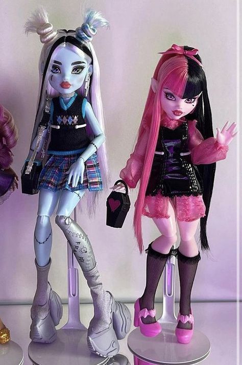 Monster High Restyle G3, Monster High G3 Restyle, Monster High Gen 3, Draculaura Restyle, Monster High Restyle, G3 Monster High, Monster High G3, New Monster High Dolls, Shadow Monster