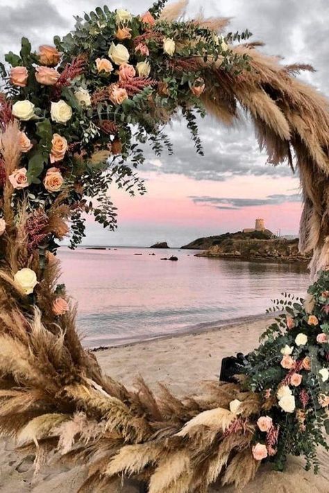 Outdoor Backdrops, Floral Arch Wedding, Rustic Backdrop, Blush Wedding Flowers, Pampas Gras, Floral Set, Outdoor Wedding Decorations, Floral Arch, Futurama