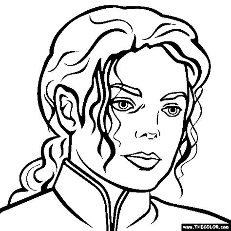 Michael Jackson Coloring Page | Michael Jackson Coloring Face Pencil Drawing, Michael Jackson Painting, Michael Jackson Drawings, Michael Jackson Art, African Crafts, Celebrity Drawings, Pinturas Disney, Fun Art, Free Printable Coloring Pages