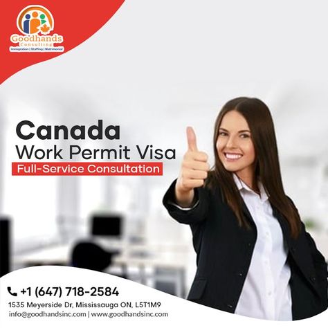 The Canadian Work Permit Visa allows business people, permanent workers, temporary workers, students and others to work in Canada. Contact now for a full consultation! For More Info & Assistance Contact: ☎️: 647-718-2584 🌐: www.goodhandsinc.com #goodhands #goodhandsconsultancy #consultingagency #immigrationservices #visaconsultants #visaservices #immigratetocanada #consultwithgoodhands #dreamdestination #solutionfinder #njmarketings #njmediagroup #njsoftlab #toronto #mississauga #canada #bram Work Permit, Business People, Dream Destinations, To Work, Toronto