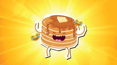 Looking for a silly stack of syrupy pancake jokes? Look no further! We can cake you in them! Pancake Day Jokes, Pancake Jokes, French Pancakes, Pancake Party, Cake In A Can, Pancake Toppings, Pancake Stack, How To Make Pancakes, Pancake Day