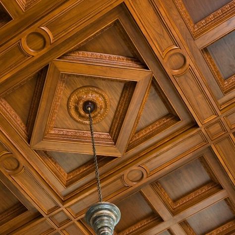 Traditional French coffered wooden ceiling #ceiling #wood … | Flickr Coffered Ceiling Wood, Wood Coffered Ceiling, Ceiling Wood, Wooden Ceiling, Wooden Ceilings, Wood Ceilings, Coffered Ceiling, Mike Tyson, Ceiling Rose