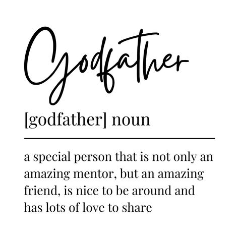 Godfather Definition Candle | Label Birthday Gift Godfathers Goddaughter Mother's Day Goddaughter Godparents Print Sticker Card Stickers Labels Bracelet Mug Jumper Christmas - Candles come in two sizes: (Small 20h Diameter; 7.5cm and Height 7cm) or (Medium 40h; Diameter 8cm and Height 8.5cm) - Candle is Vanilla-Scented - Candle Label Size is 50x50mm for ALL LABELS and can be Glossy White, Cream-textured or Kraft BUT comes with a KRAFT LABEL for the Candle Gift Set as in the photo --------------- Godfather Quotes From Godson, Godfather Quotes From Goddaughter, God Parents Quotes, Goddaughter Quotes, Godfather Proposal, Godfather Quotes, Gift For Godmother, Parents Christmas, Godfather Gifts