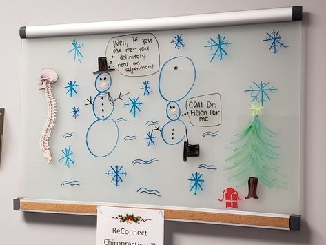 Winter Chiropractic Boards, Whiteboard Ideas, Chiropractic Quotes, Facebook Ideas, Whiteboard Messages, Message Ideas, Chiropractic Therapy, White Boards, Board Signs