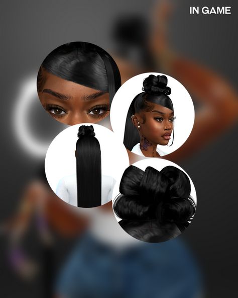 Black Sims 4 Cc Bonnet, Sims 4 Durags Cc, Sims 4 Cc Hair Black Women, Sims 4 Cc Urban Hair, Sims 4 Bonnet Cc, Afro Hair Sims 4 Cc, Hair Ts4, Sims Finds, Female Sims