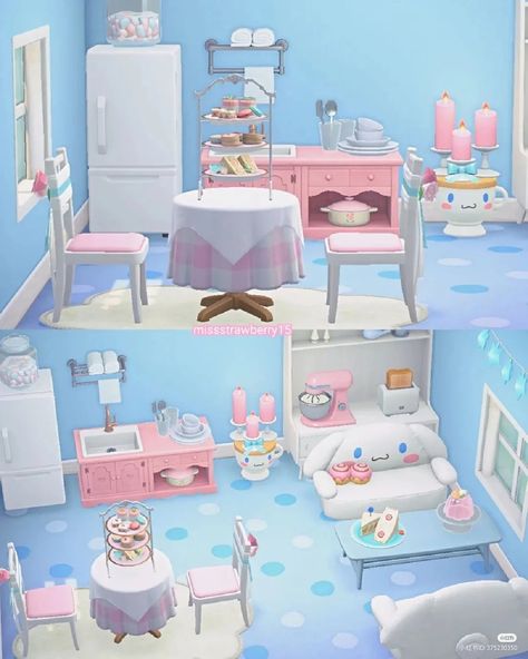 90s Themed Room, Cinnamoroll Room, Kawaii Island, Turkey And Syria, Sanrio Room, Animal Crossing 3ds, Animal Crossing Memes, Happy Home Designer, Animal Crossing Qr Codes Clothes