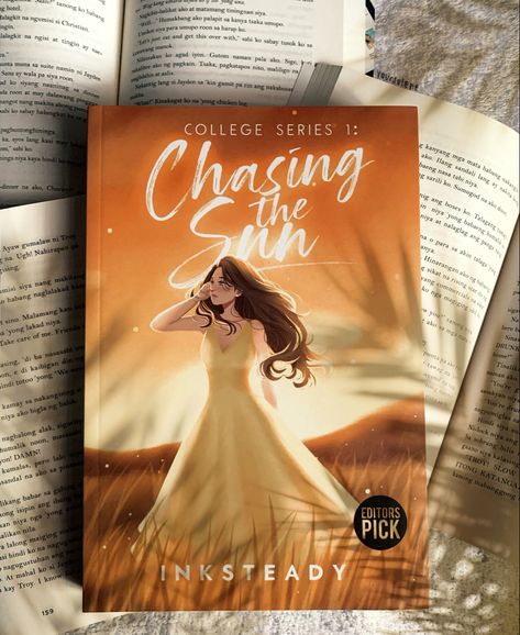 @yoursolene on Twitter Chasing The Sun Wattpad Cover, Chasing The Sun Book, Wattpad Books Aesthetic Collection, Chasing The Sun Wattpad, Wattpad Book Collection, University Series Fanart, Iphone Reminders, Best Wattpad Stories, Wattpad Aesthetic