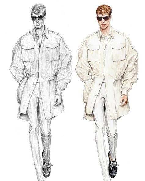 #fashionillustration by @fuchsiart Men's Fashion Illustration, Istituto Marangoni, Fashion Sketches Men, Model Citizen, Man Sketch, Mens Fashion Illustration, Man Illustration, Fashion Sketchbook, Fashion Illustration Sketches