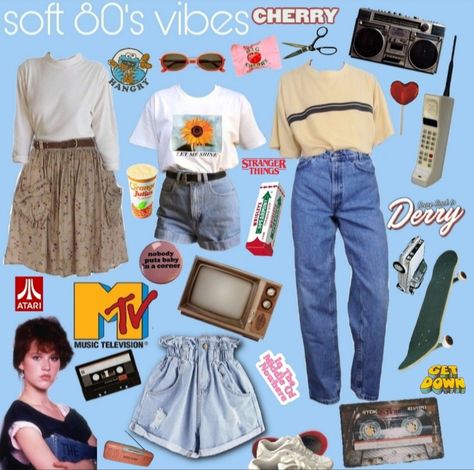 80s Music Outfit, 80s Aesthetic Fashion Party, Retro Outfits 80s 1980s Vintage, 1980 Outfits 80s Style, 1980s Fashion Teenagers, 80s Female Fashion, Retro Outfits 80s 1980s, Cute 80s Outfits, 80s Aesthetic Outfits