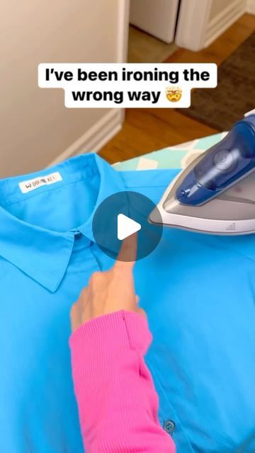 Shirt Collars, Creative Life Hacks, Shirt Tutorial, Laundry Stains, Iron Shirt, Mackenzie Childs, Shirt Collar, Collar Shirts, Laundry Room