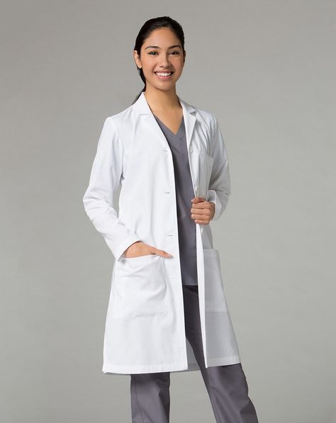 Lab Outfit, Women's Lab Coats, White Lab Coat, Fall Fashion Skirts, Nursing Fashion, Animation Character, Medical Outfit, Lab Coats, White Lab