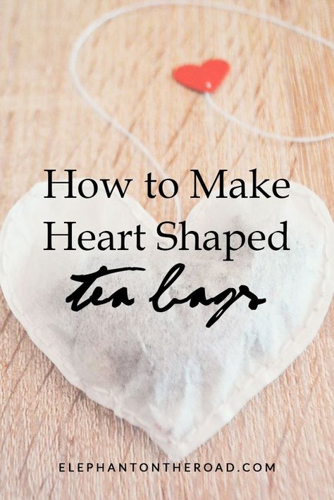 Diy Tea Bags, Romantic Diy, Millennial Fashion, Tea Crafts, Homemade Tea, Diy Heart, Mom Group, Tea Diy, Tea Filter