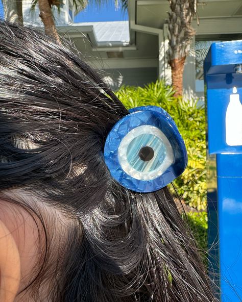 HOLDING IT TOGETHER this summer with my Evil Eye 🧿 Nazar Hair Claw Clip ✨ 💦 countdown to back to school :24 days 😁 #fashionablyprotected @freshalamode #momlife #evileye #mompreneur Evil Eye Hair Clips, Evil Eye Accessories, Eye Accessories, Hair Claw Clip, Blue Eye, Hair Claws & Clips, Claw Clip, Hair Claw, Evil Eye