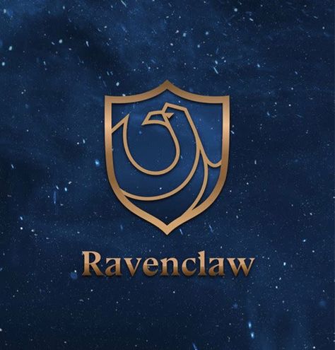 Ravenclaw Logo, Ravenclaw, Stars, Blue