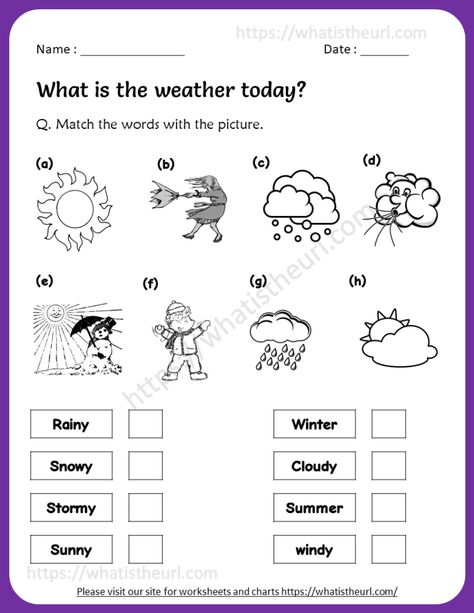 Weather Worksheet for 3rd Grade Weather Worksheets For Grade 1, Weather Worksheets 2nd Grade, Weather Printables, Worksheets For 3rd Grade, Weather Kindergarten, Worksheets 3rd Grade, Third Grade Worksheets, Seasons Worksheets, Weather Worksheets