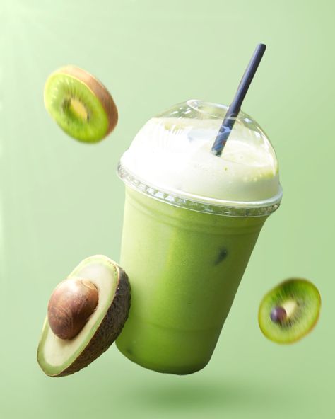 Avocado juice Avocado Shake Aesthetic, Avocado Drink Photography, Jus Alpukat Cup, Jus Alpukat Aesthetic, Juice Alpukat, Shake Pictures, Juice Poster Design, Avocado Poster, Avocado Drink