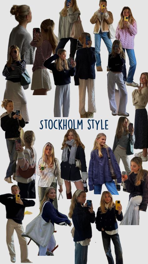 Copenhagen Aesthetic Outfits, Scandi Winter Outfits, Scandi Aesthetic Fashion, Scandi Clothes, Copenhagen Winter, Stockholm Winter, Style Stockholm, Unique Outfit Ideas, Stockholm Stil