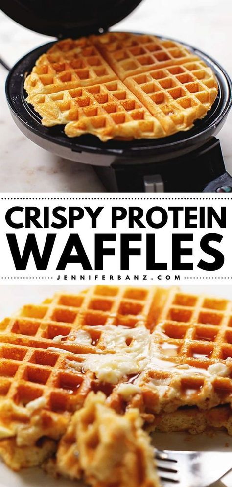 Savory Protein Waffles, High Protein Breakfast Waffles, Food High In Protein Low In Carbs, Premier Protein Waffles, Protein High Breakfast, Vanilla Protein Waffles, High Protein Low Carb Waffle Recipes, Protein Mini Waffles, High Protein Waffles Greek Yogurt