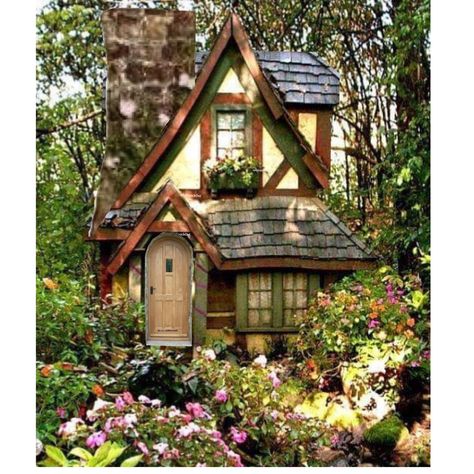 Garden Goblin, Woods Cottage, Cottage Core House, Fairytale House, Forest Cottage, Cottage Aesthetic, A Small House, House Cottage, Fairytale Cottage