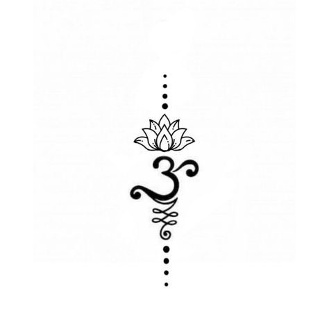 Symbols For Calmness, Symbols Of Forgiveness, Moon Back Tattoo, Spiritual Tattoos For Women, Simbols Tattoo, Peace Tattoo, New Beginning Tattoo, Meaning Tattoos, Om Tattoo Design