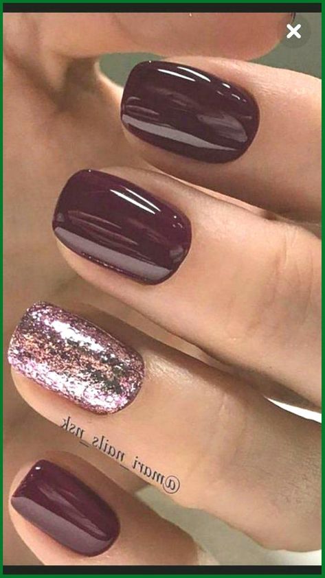 Shellac Pedicure, Nexgen Nails, Fall Acrylic, Classy Nail Designs, Valentine Nails, Nail Colors Winter, Baddie Nails, Modern Nails, Gold Nail